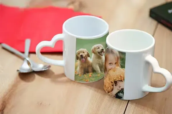 Fotodigital Tazza cuore tazza personalizzata