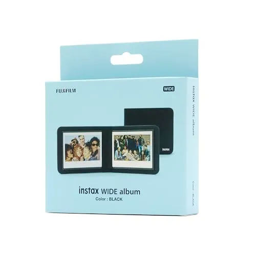 Instax Wide album fotografico nero 40 foto