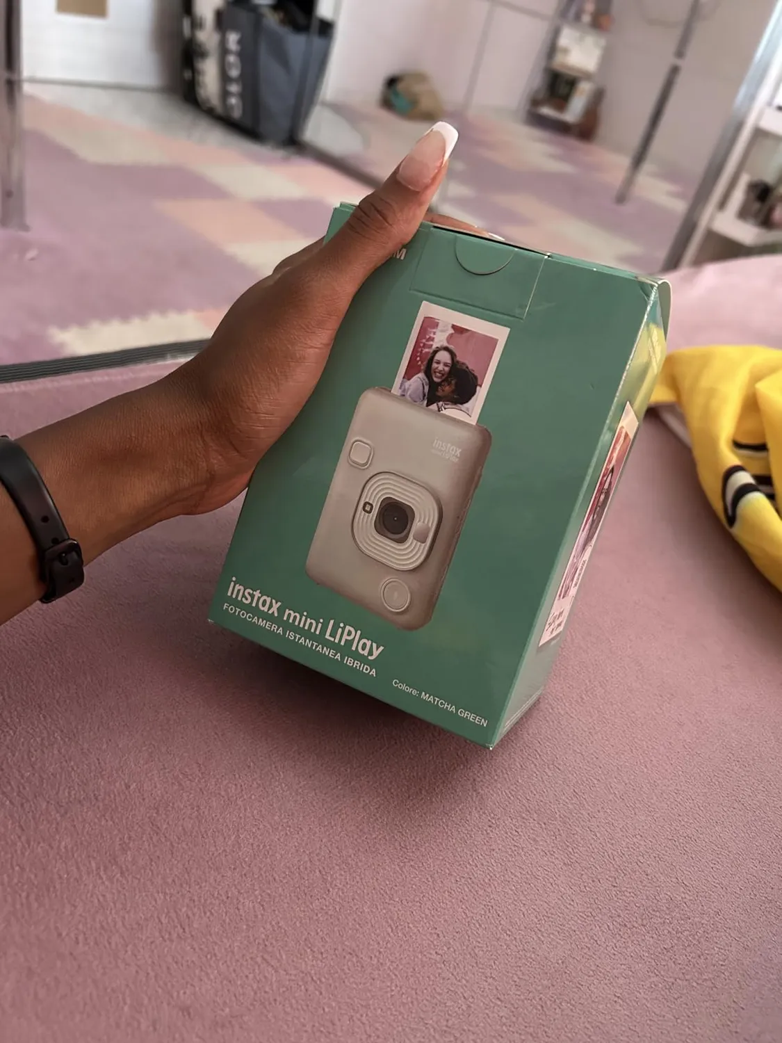 Instax mini LiPlay fotocamera istantanea ibrida