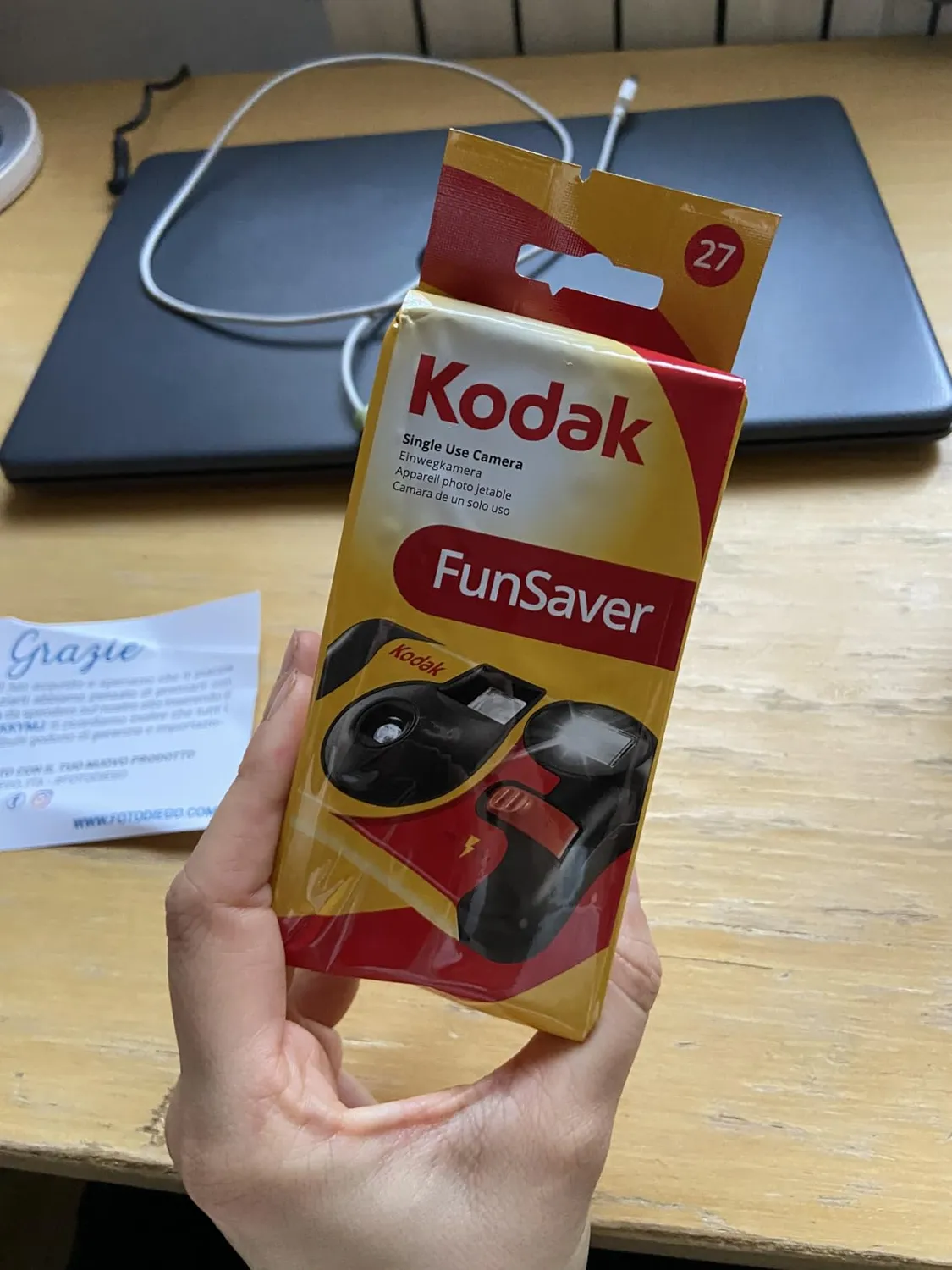 Kodak FunSaver fotocamera monouso 35 mm
