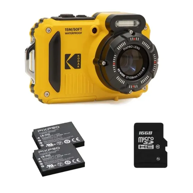 Kodak Pixpro WPZ2 Fotocamera Impermeabile Subacquea