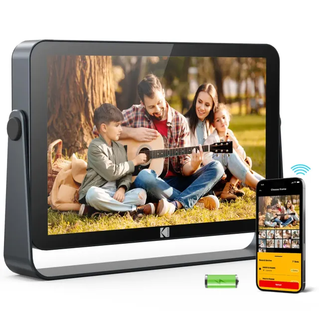 Kodak cornice digitale wifi 10,1 pollici touch 32GB batteria