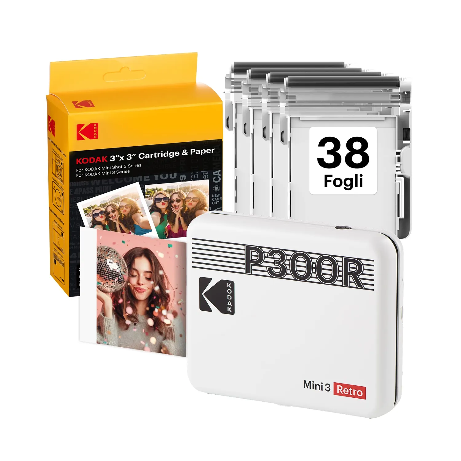 Kodak Mini 3 Retro stampante foto 4Pass