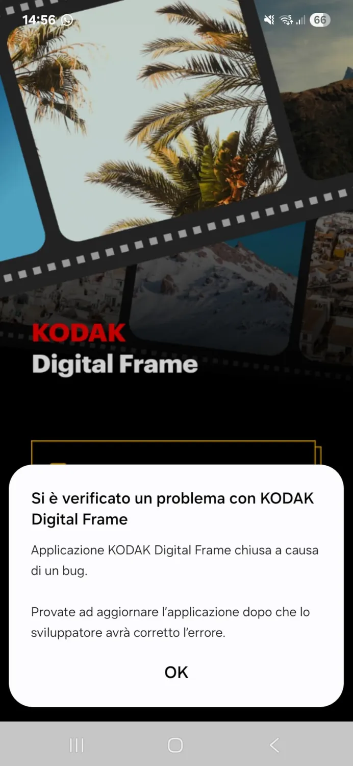 Kodak cornice digitale wifi 10 pollici touchscreen 32GB
