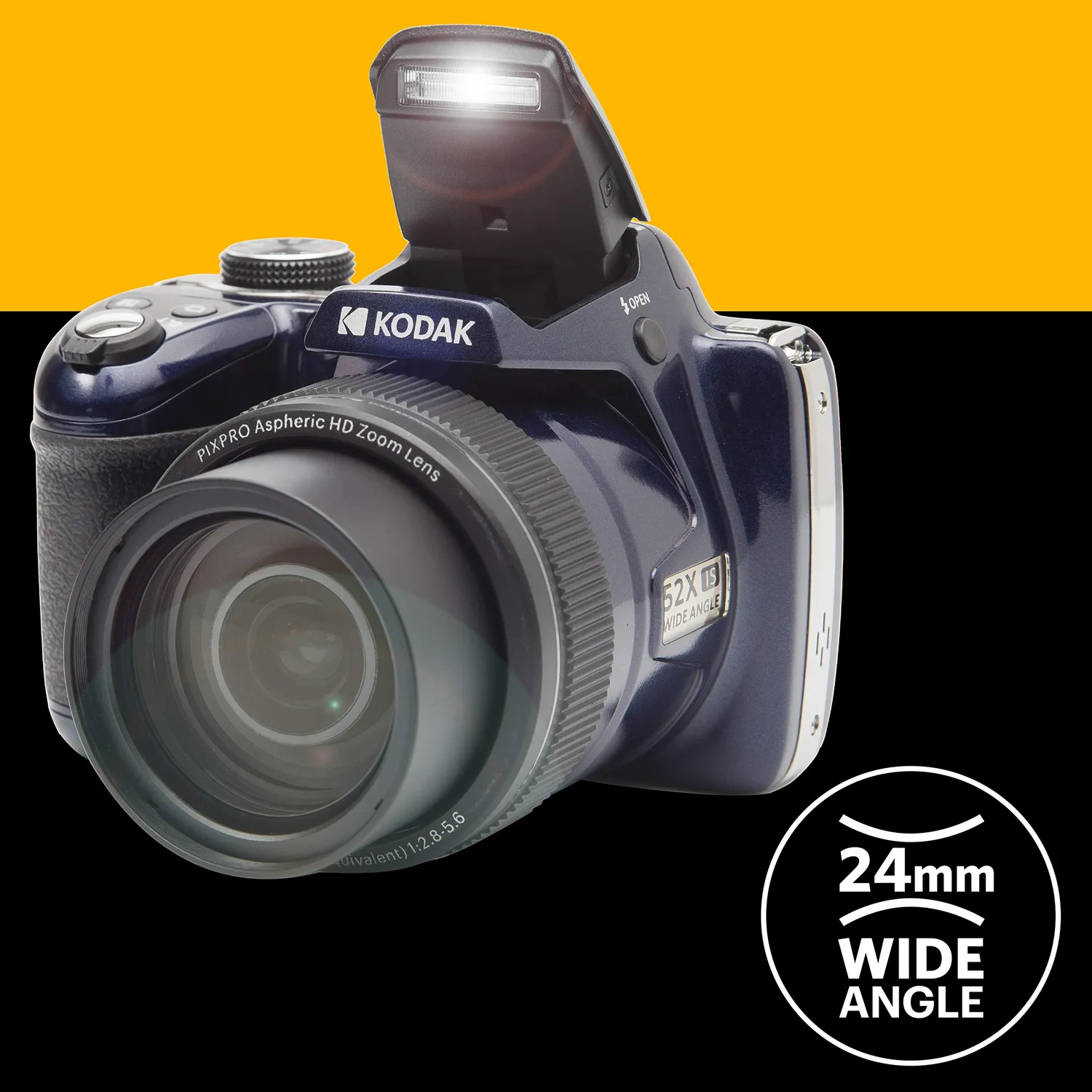 Kodak Pixpro AZ528 fotocamera bridge zoom 52x