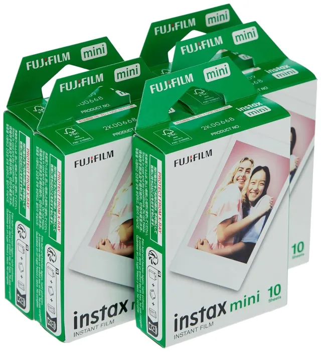 Instax Mini Pellicola Istantanea 50 Scatti 5x10 Nitida