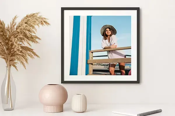 Fotodigital quadro con cornice stampa foto