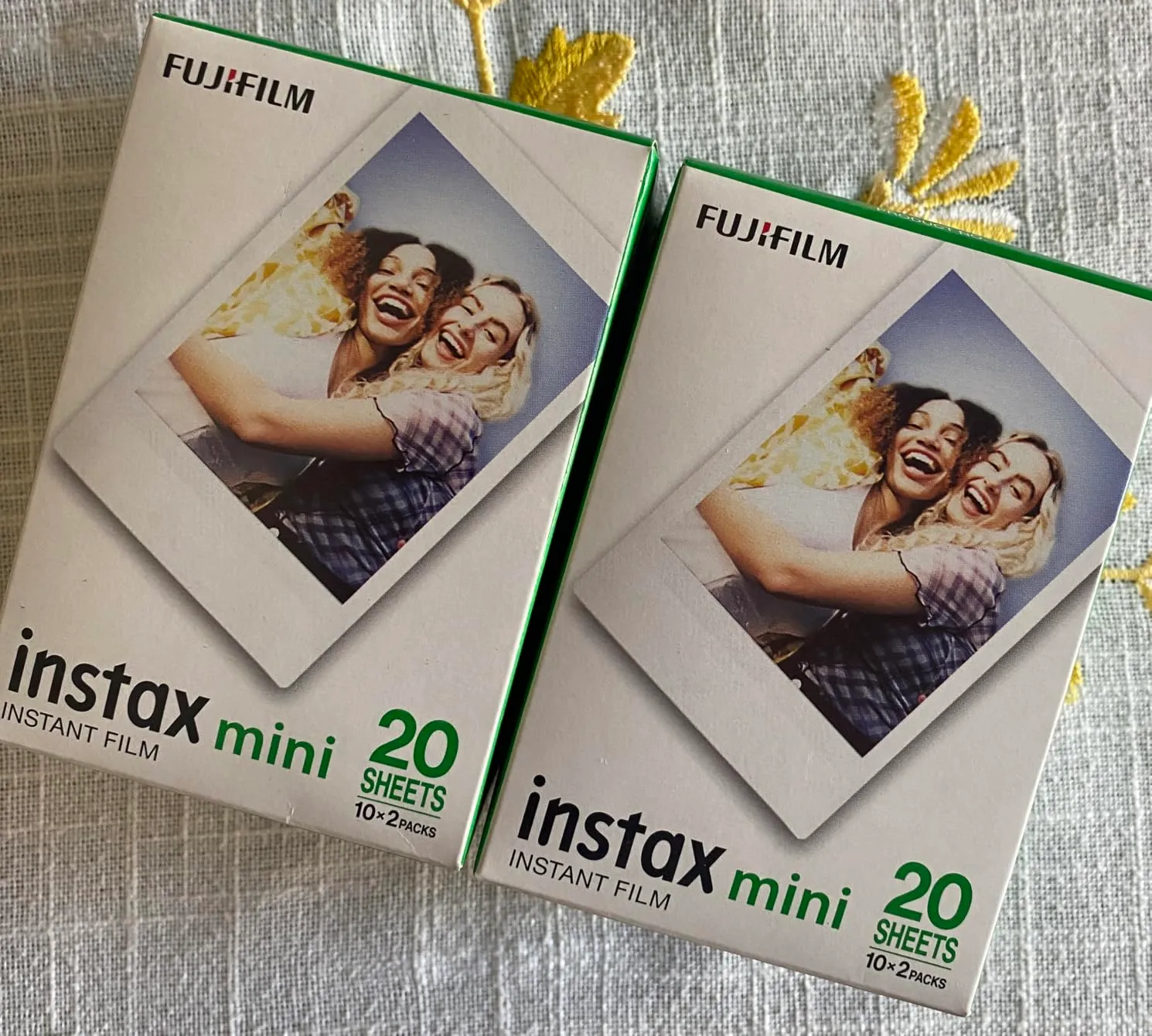 Instax Mini pellicola istantanea bordo bianco