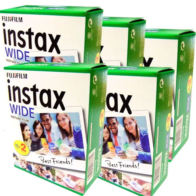Instax Wide pellicola istantanea 100 foto 5x20
