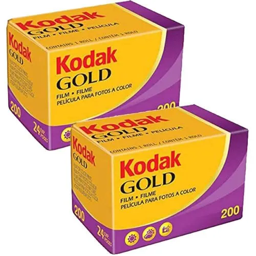 Kodak Gold 200 pellicola fotografica 35 mm 2x24 pose