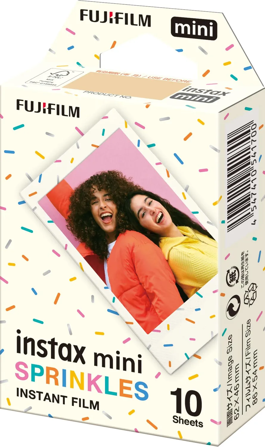 Instax Mini Pellicola Sprinkles 10 Scatti ISO 800