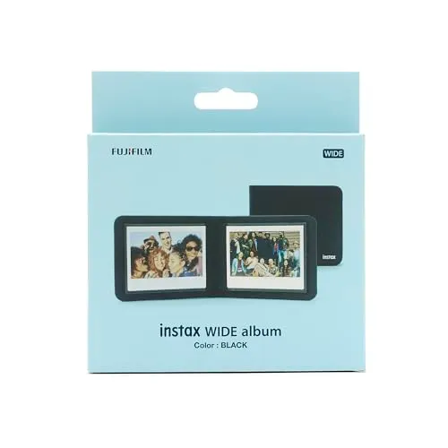 Instax Wide album fotografico nero 40 foto