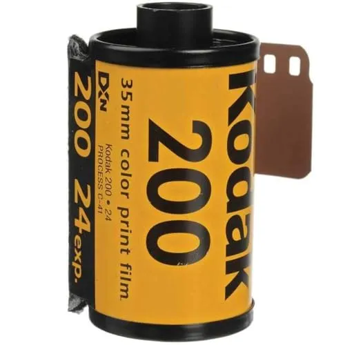 Kodak Gold 200 pellicola fotografica 35 mm 2x24 pose