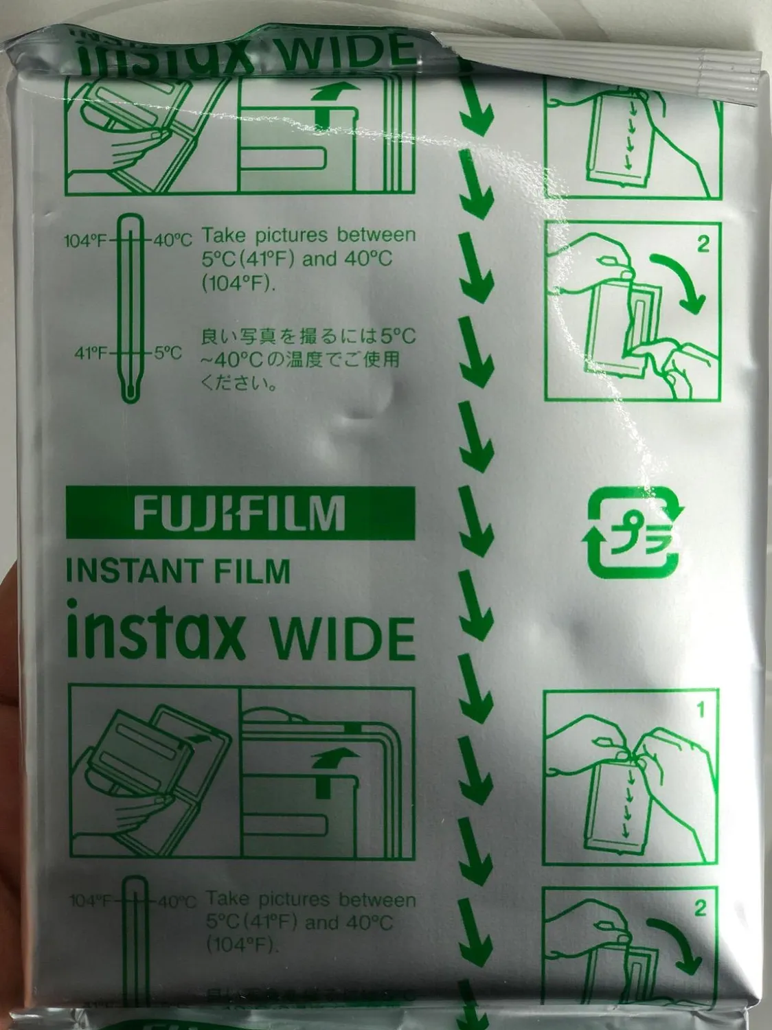 Instax Wide pellicola istantanea
