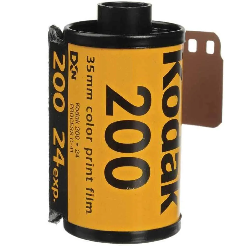 Kodak Gold 200 pellicola fotografica 35 mm 2x24 pose