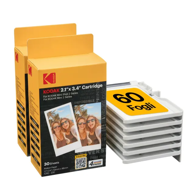 Kodak 4Pass cartuccia pellicola 5,3x8,6 cm