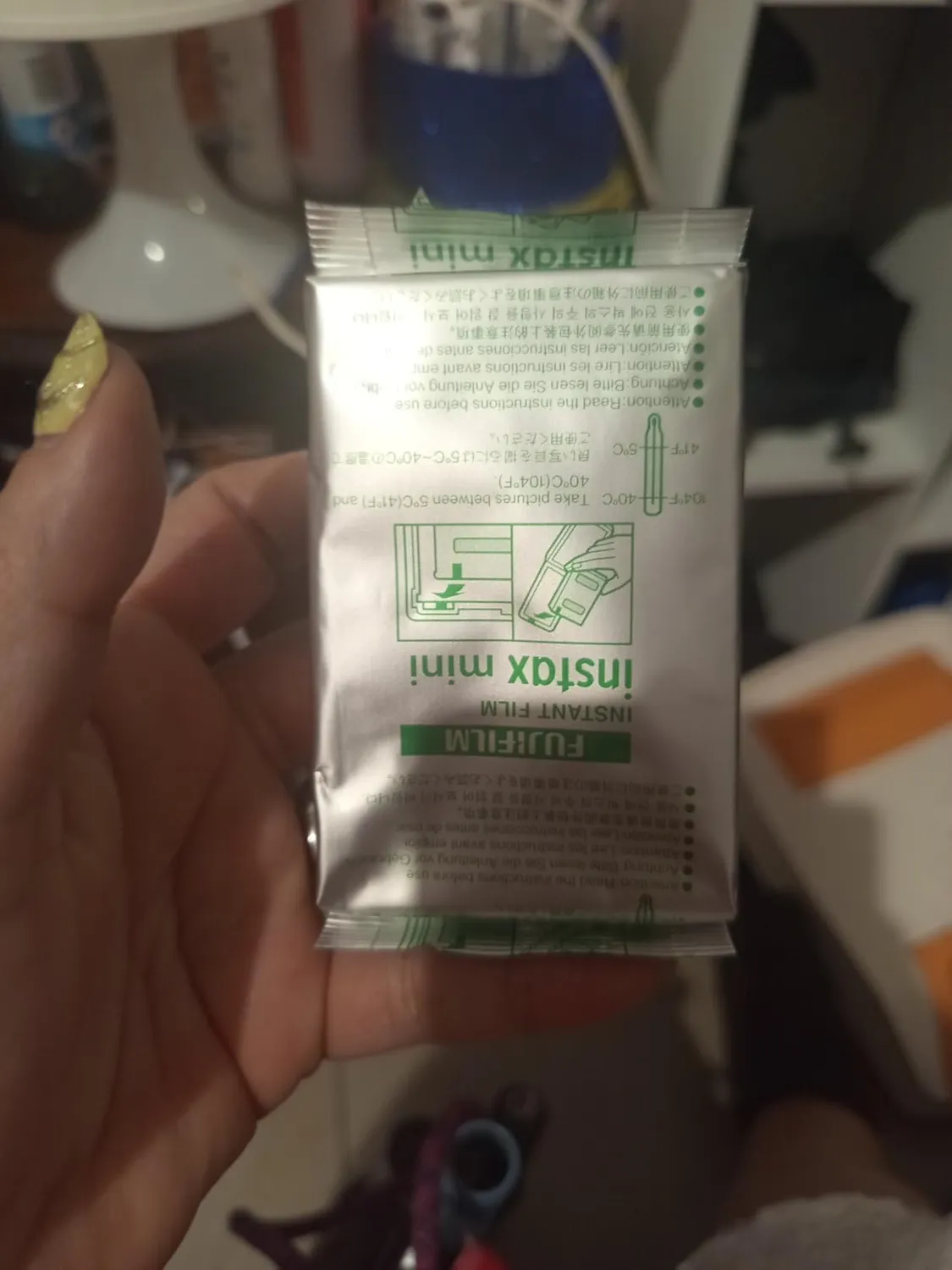 Instax Mini pellicola istantanea bordo bianco