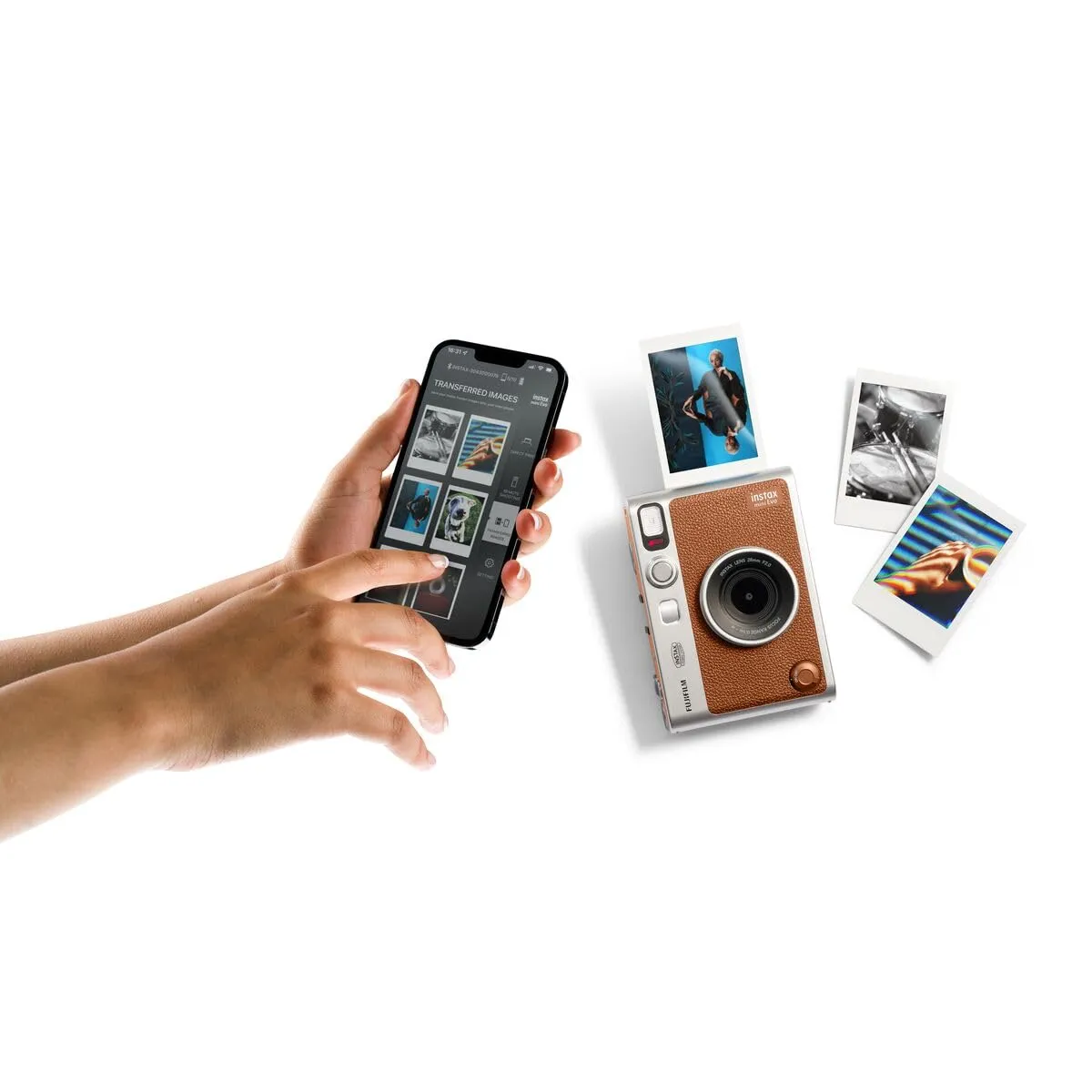 Instax Mini Evo fotocamera istantanea ibrida