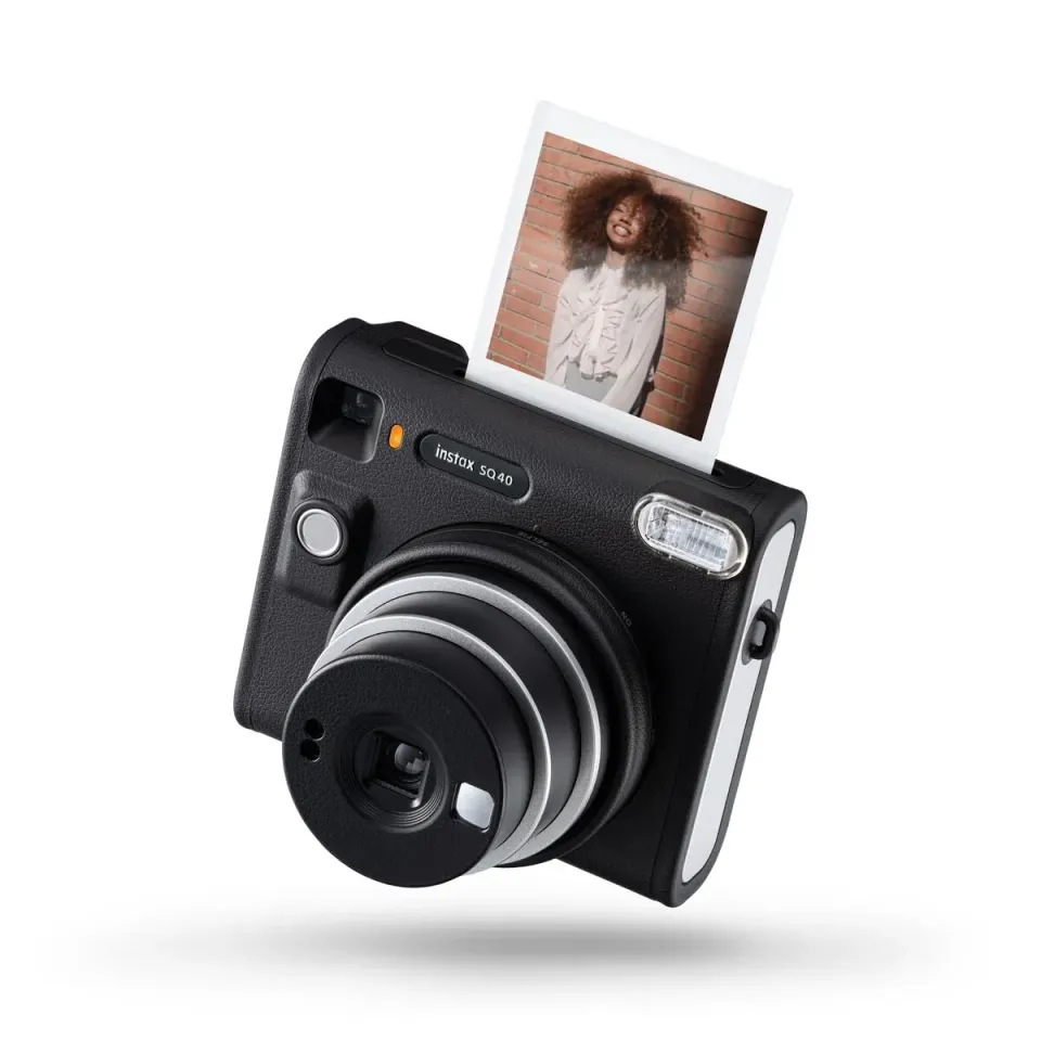 Instax Square SQ40 fotocamera istantanea quadrata nera