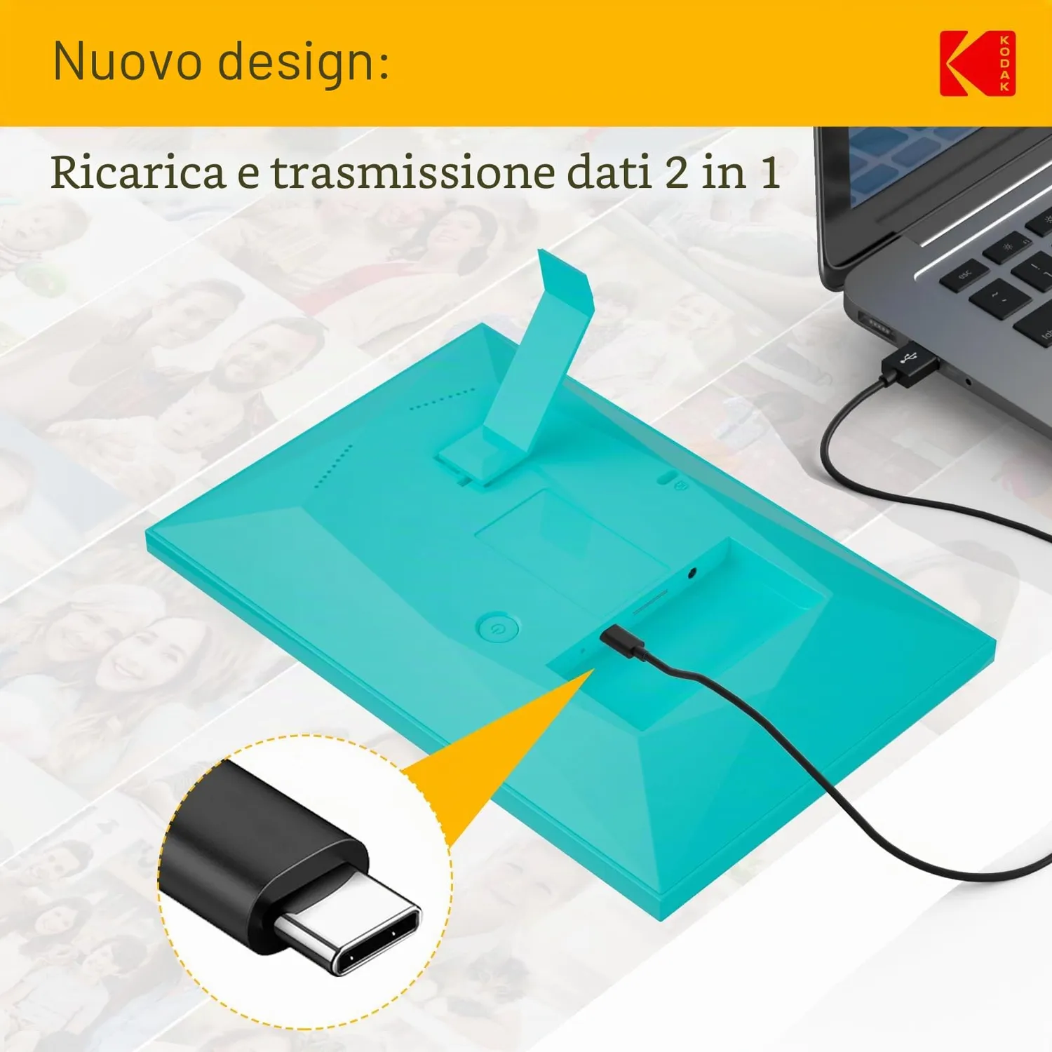 Kodak Cornice Digitale WiFi 7 Pollici Touch 32GB