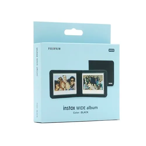 Instax Wide album fotografico nero 40 foto