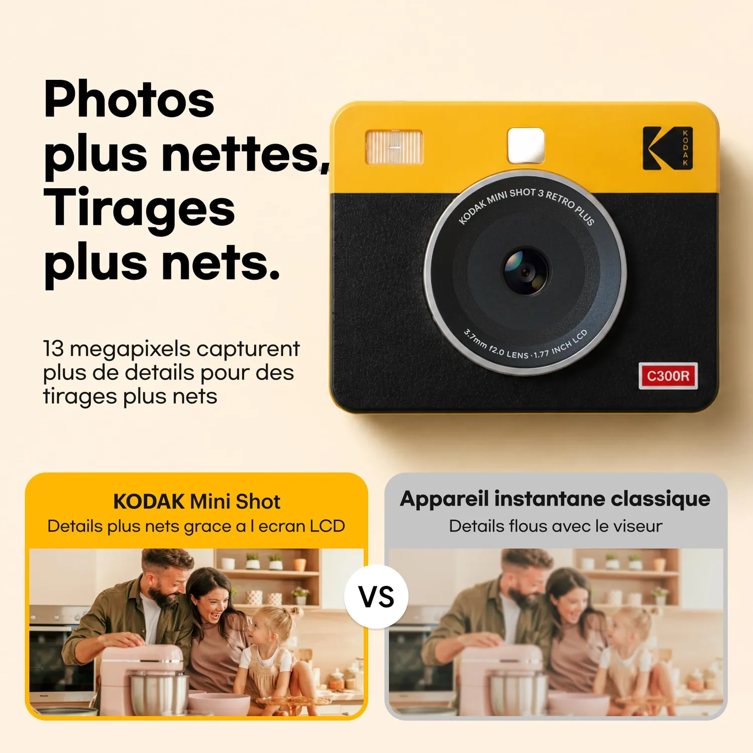 Eastman Kodak Mini Shot 3 Retro fotocamera istantanea