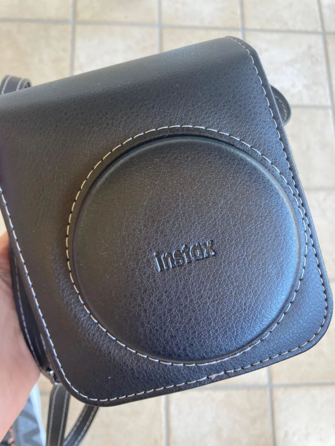 Instax Mini 40 custodia nera originale con tracolla