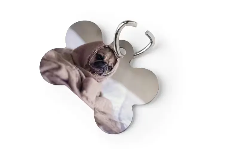 Fotodigital Medaglietta personalizzata alluminio