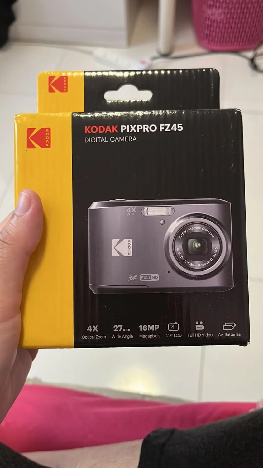 Kodak Pixpro FZ45 Fotocamera Compatta Zoom 4x