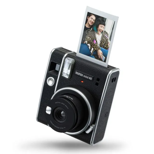 Instax Mini 40 fotocamera istantanea nera esposizione auto