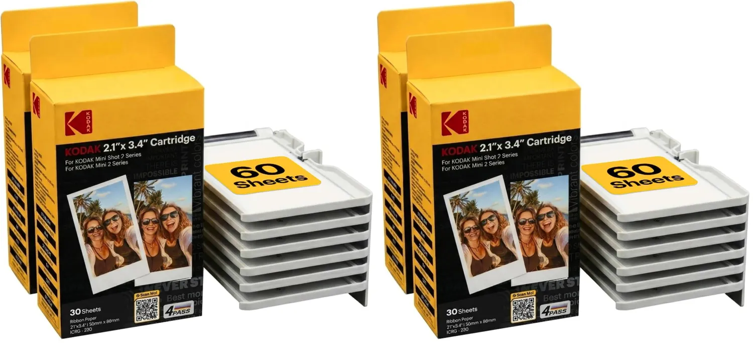 Kodak 4Pass cartuccia pellicola 5,3x8,6 cm