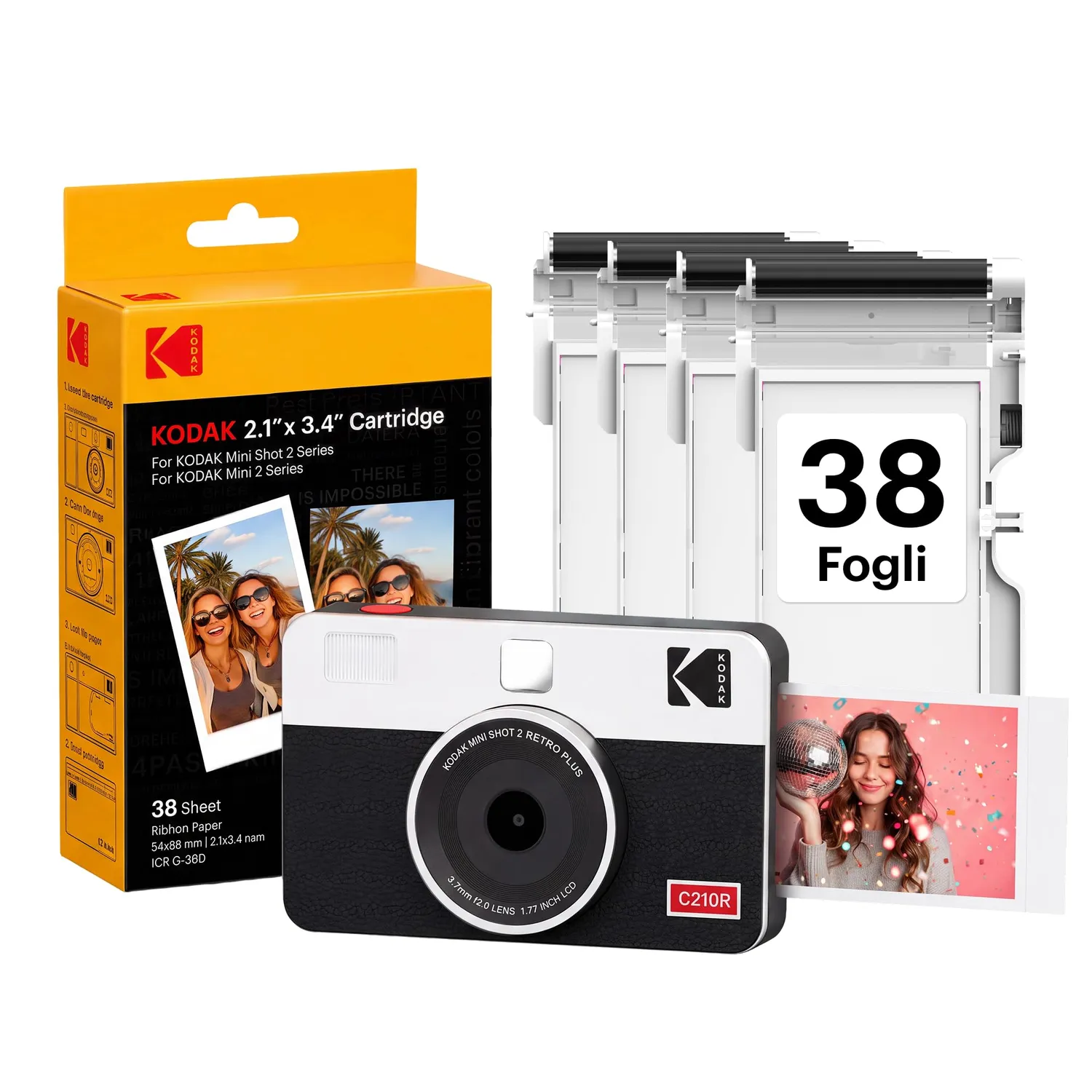 Eastman Kodak Mini Shot 2 Retro fotocamera istantanea