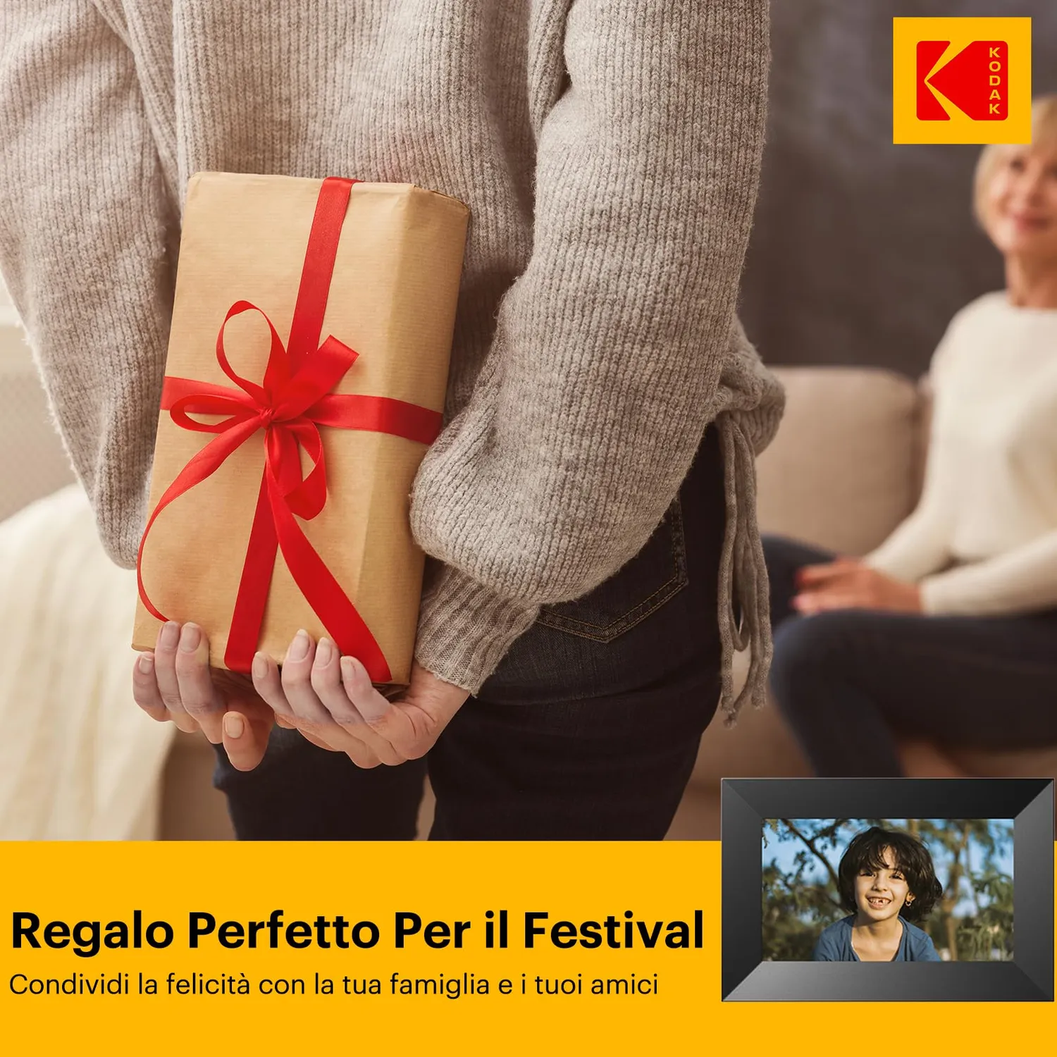 Kodak Cornice Digitale WiFi 7 pollici touchscreen 32GB