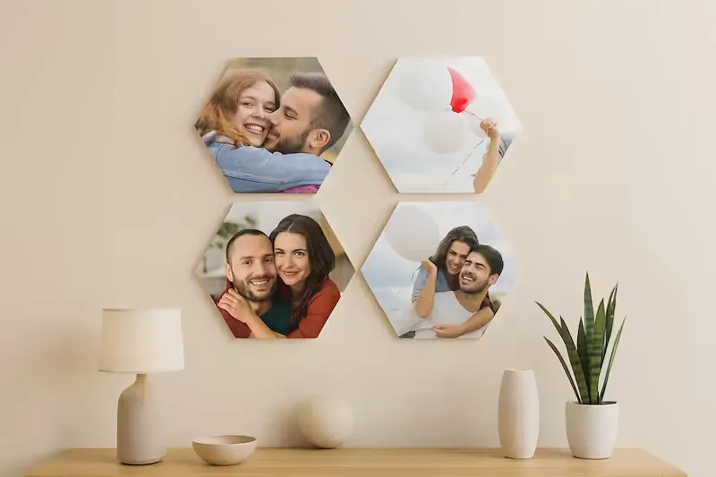 Fotodigital Pannelli Geometrici adesivi in forex