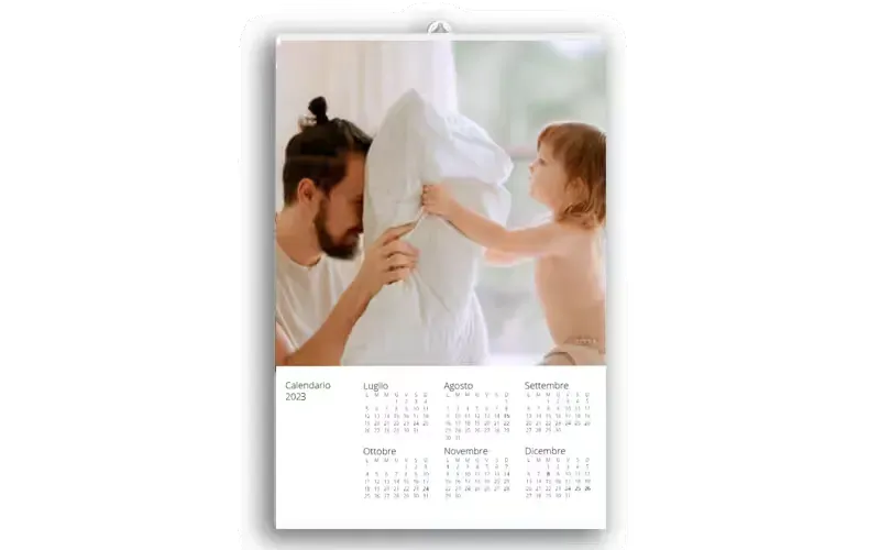 Fotodigital Calendario Annuale Personalizzato da Parete