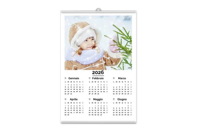 Fotodigital Sei più sei calendario semestrale fronte-retro