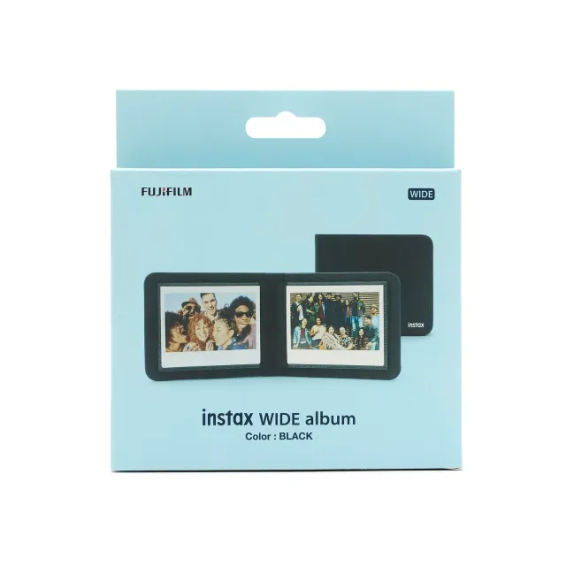Instax Wide album fotografico nero 40 foto