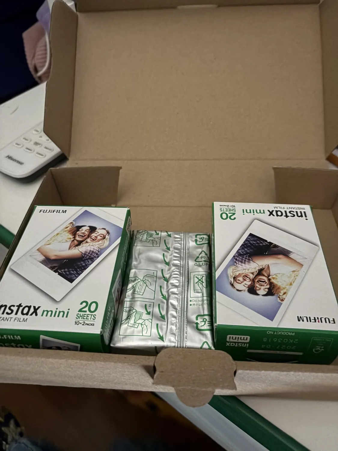 Instax Mini pellicola istantanea 50 fogli nitida