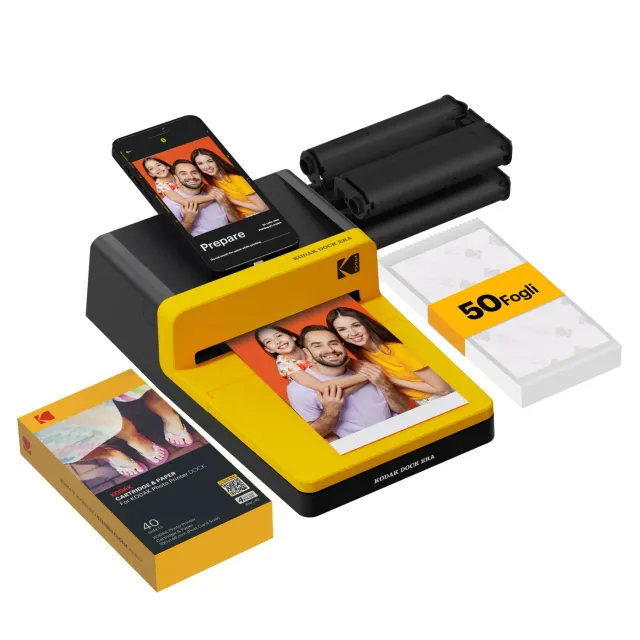 Kodak Dock Era stampante fotografica 10x15 con 50 fogli